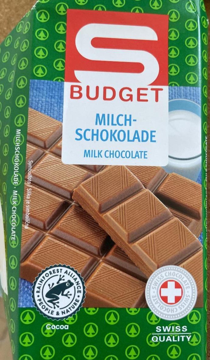 Fotografie - Milch Schokolade S Budget