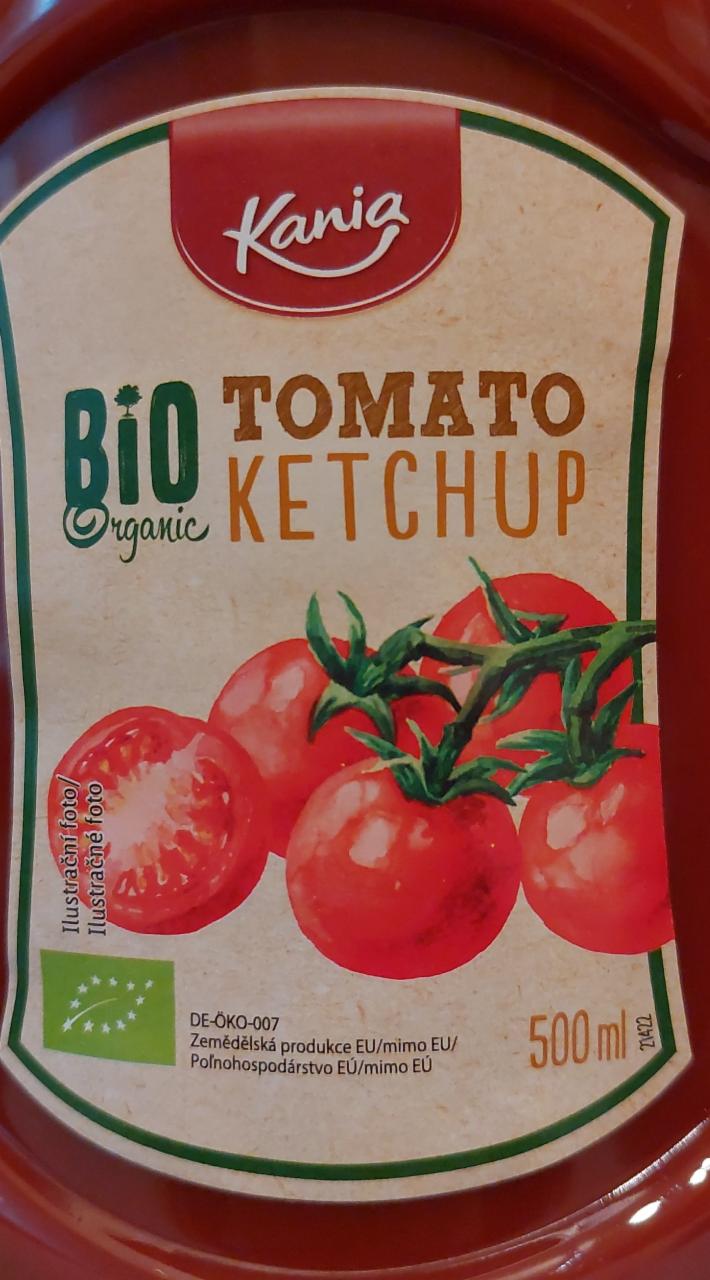 Fotografie - Tomato ketchup Bio Organic Kania