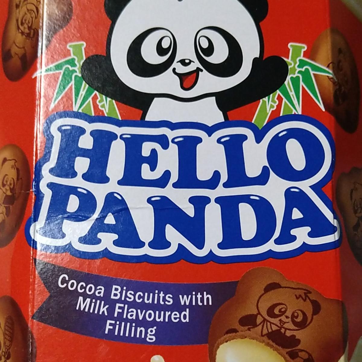 Fotografie - Cocoa Biscuits with Milk flavoured filling Hello Panda