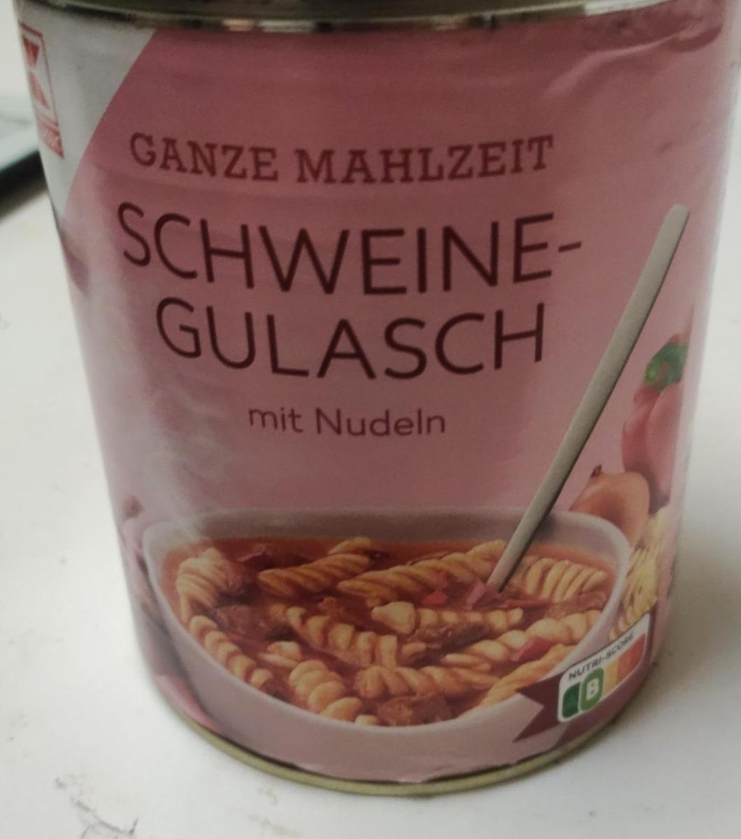 Fotografie - Schweine-Gulasch mit Nudeln K-Classic