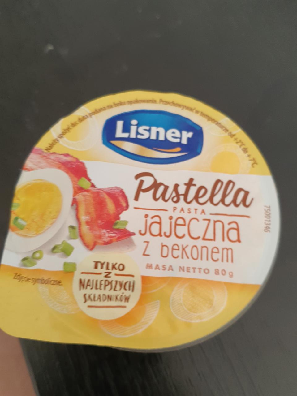 Fotografie - Pastella pasta jajeczna s bekonem Lisner