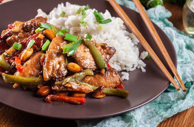 Fotografie - Kung Pao kuracie s ryžou