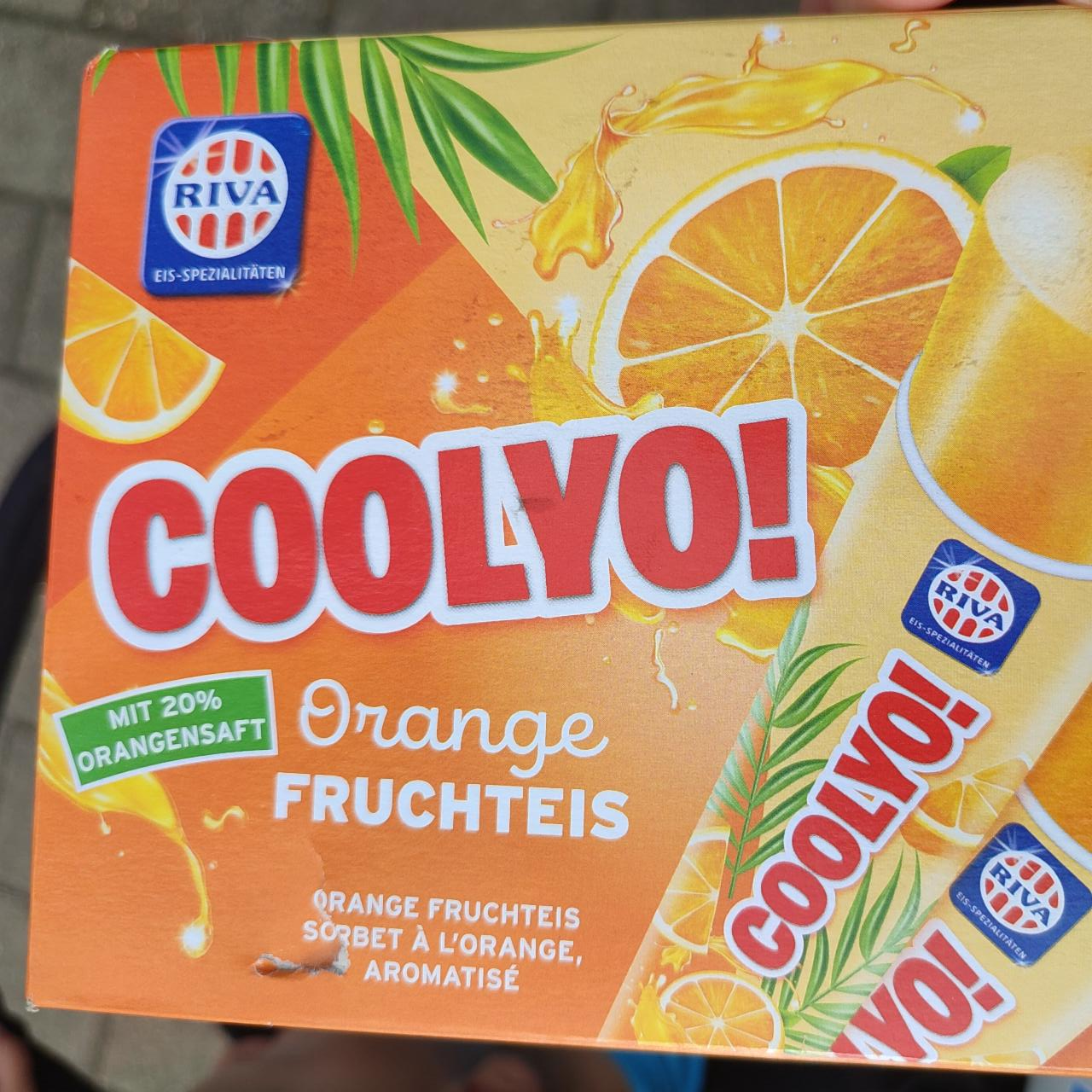 Fotografie - Coolyo! Orange Fruchteis Riva