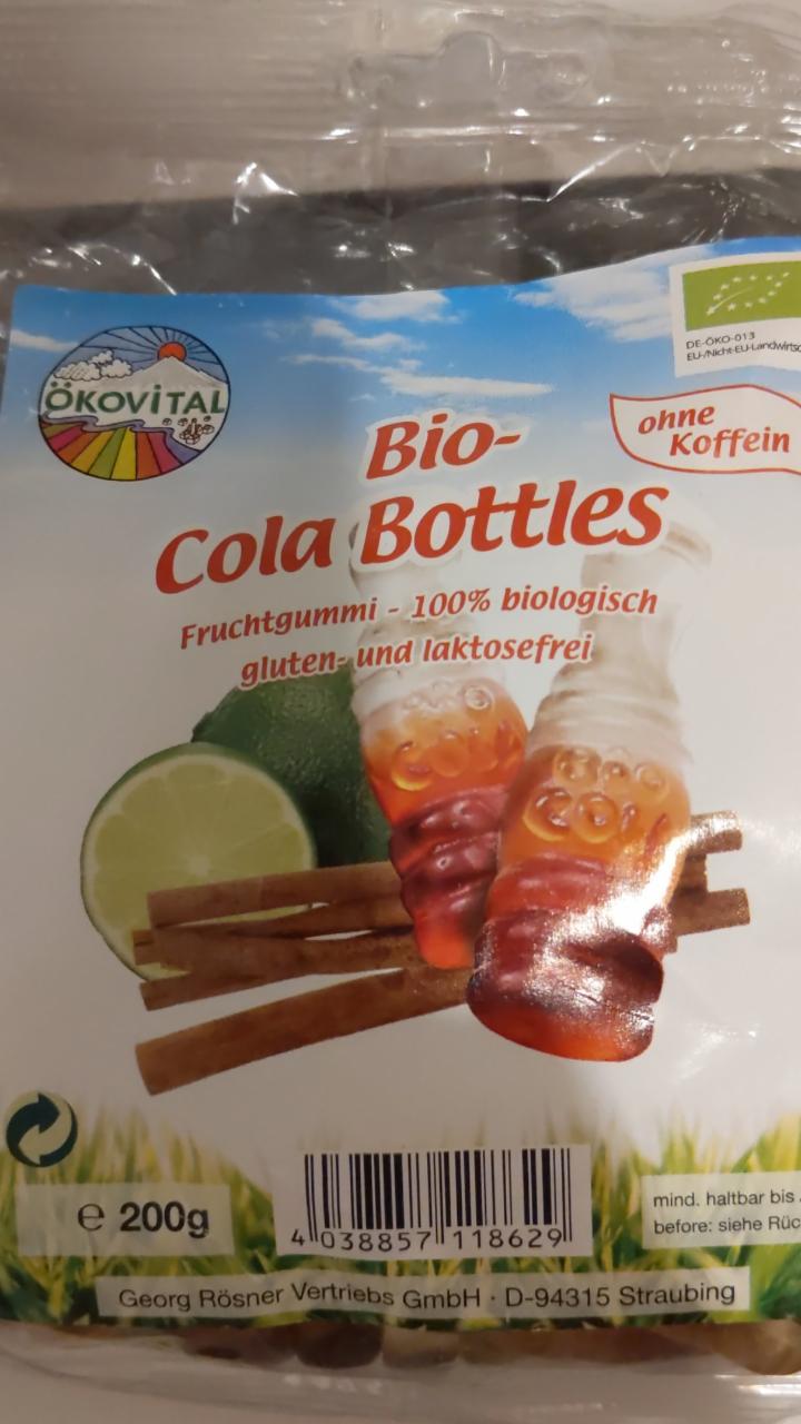 Fotografie - Bio Cola Bottles ökovital