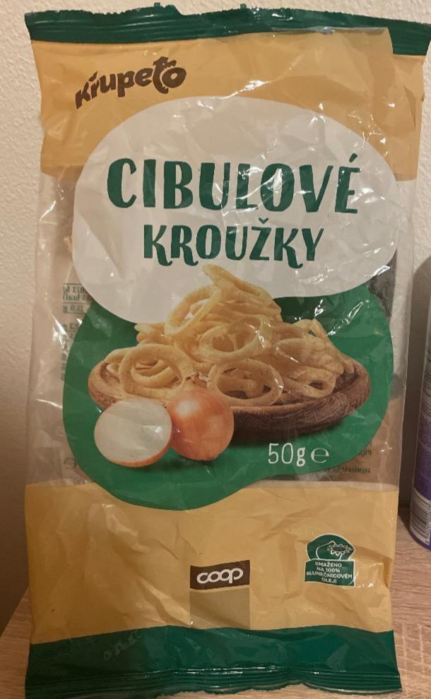 Fotografie - Křupeto Cibulové kroužky Coop