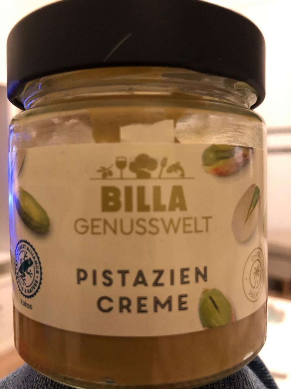 Fotografie - Pistazien Creme Billa