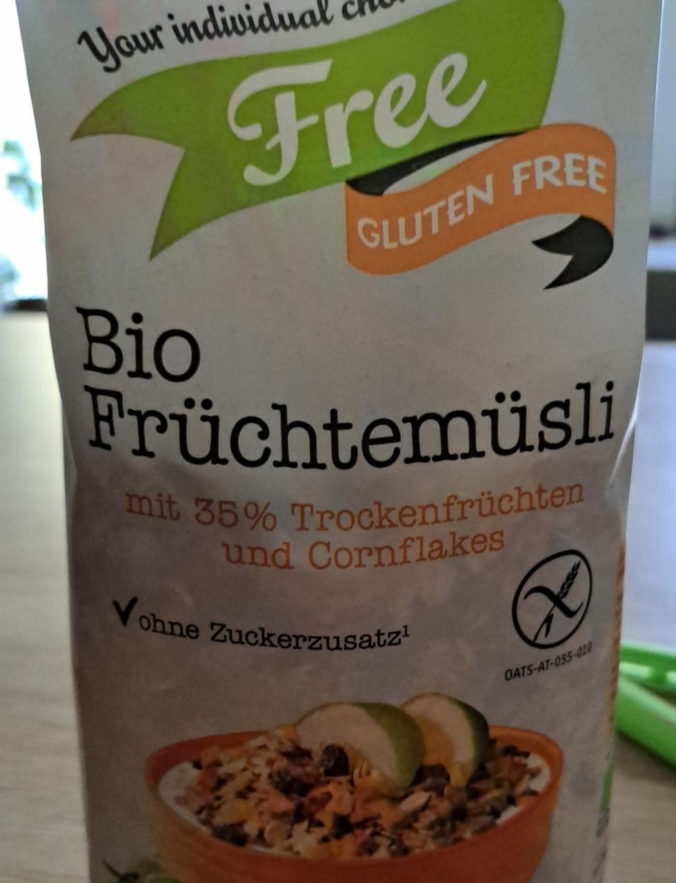 Fotografie - Bio Früchtemüsli K-free