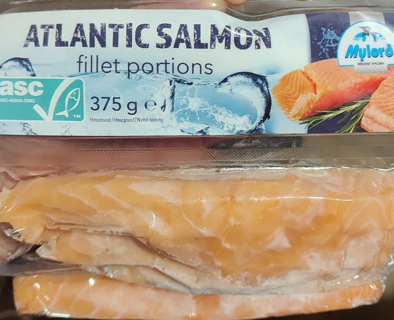 Fotografie - Atlantic Salmon fillet portions Mylord
