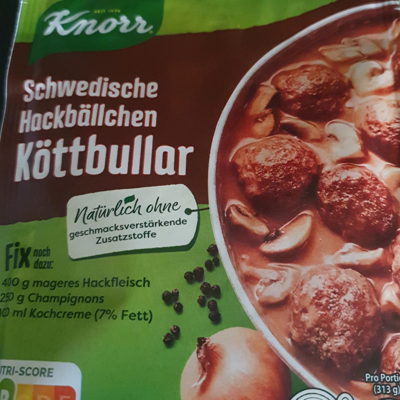 Fotografie - Köttbullar Fix Knorr