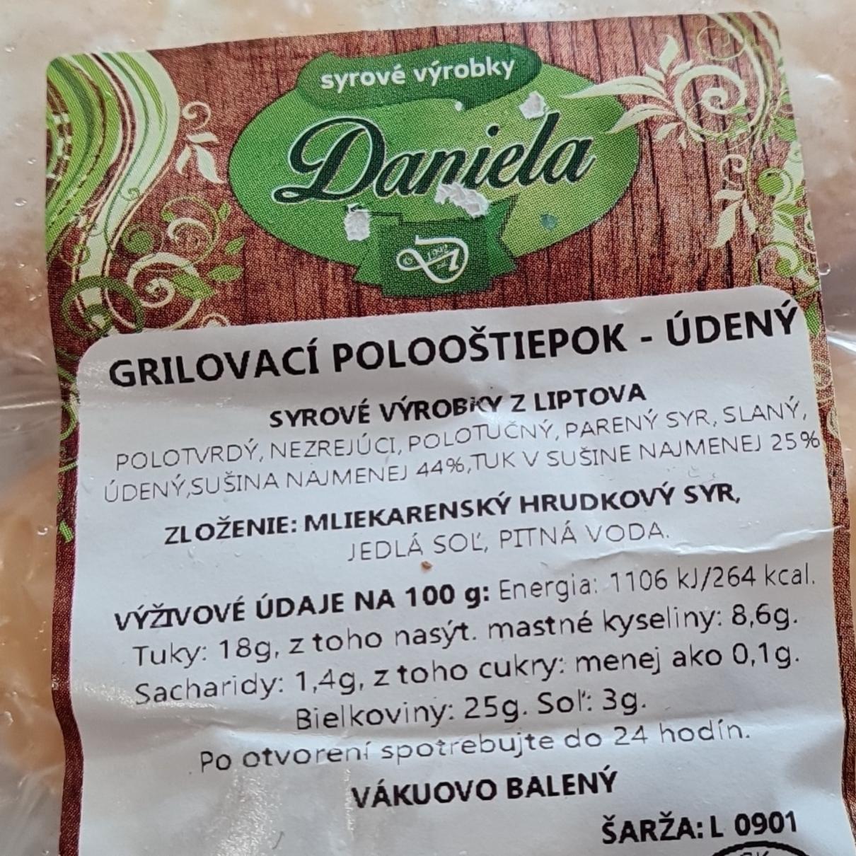 Fotografie - Grilovací polooštiepok - údený Daniela