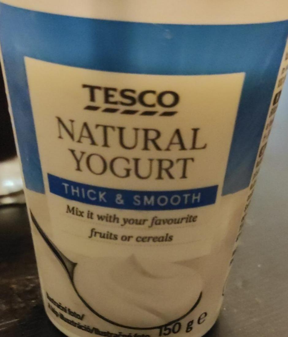 Fotografie - Natural yogurt Tesco