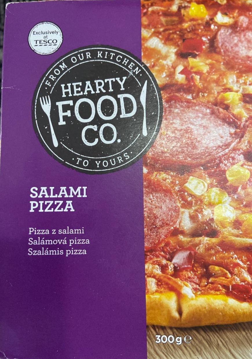 Fotografie - Salami pizza Hearty Food Co.