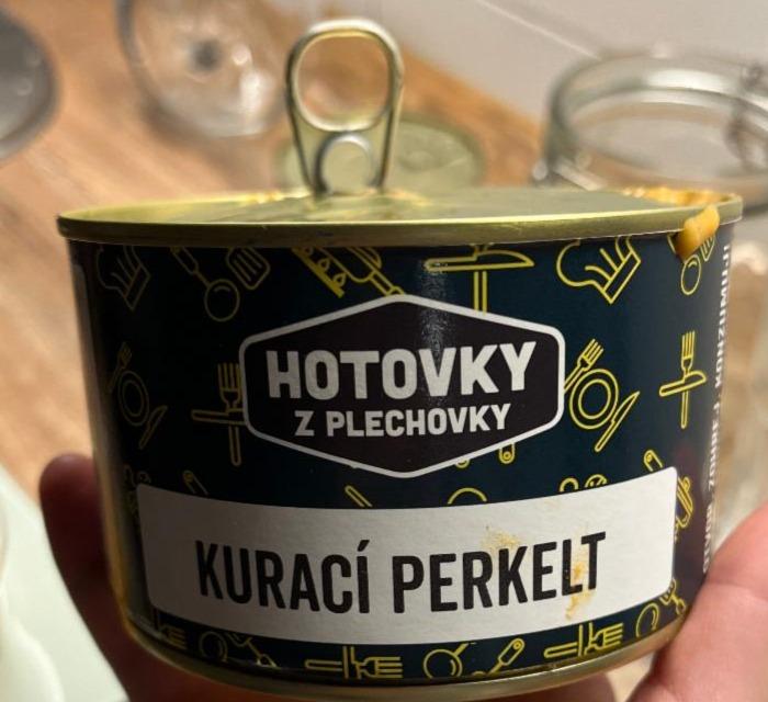 Fotografie - Kurací perkelt Hotovky z plechovky