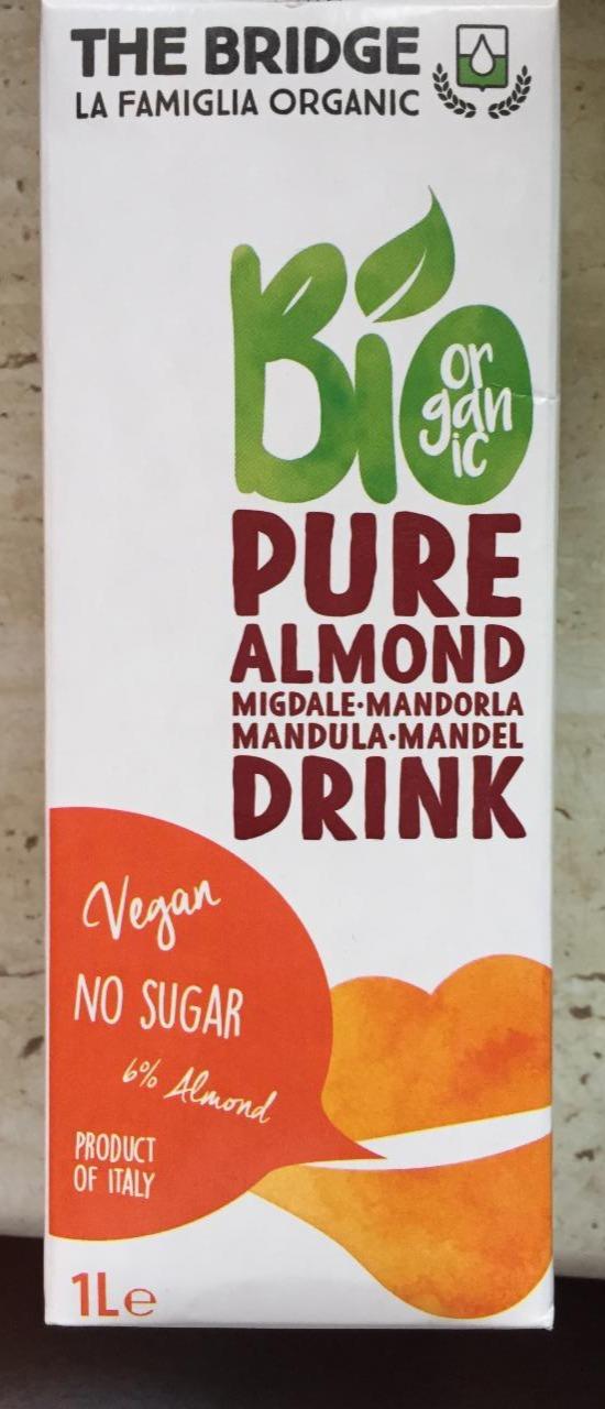 Fotografie - bio Pure almond drink The bridge