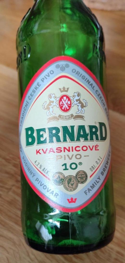 Fotografie - pivo Bernard 10%