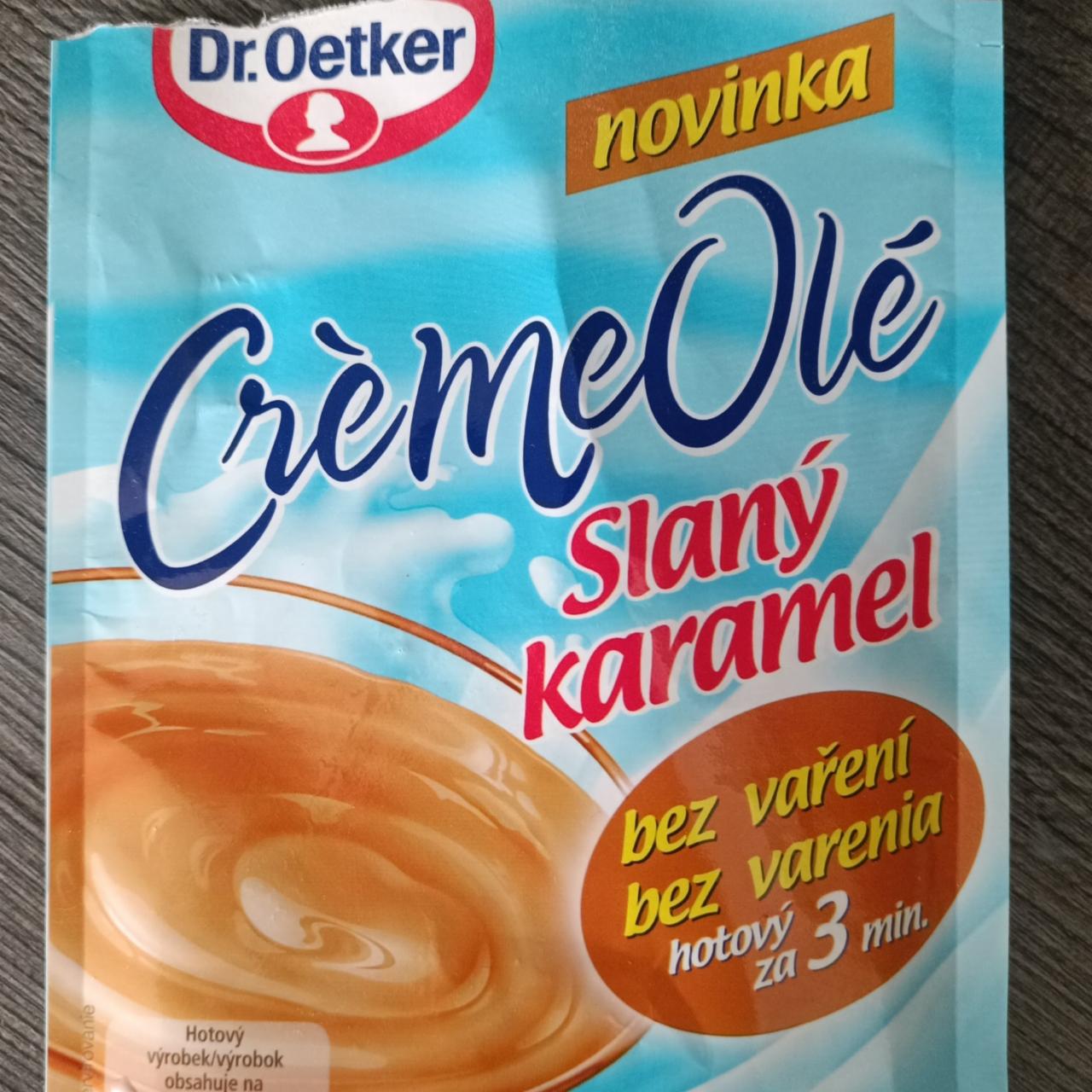 Fotografie - Créme Olé Slaný karamel Dr.Oetker