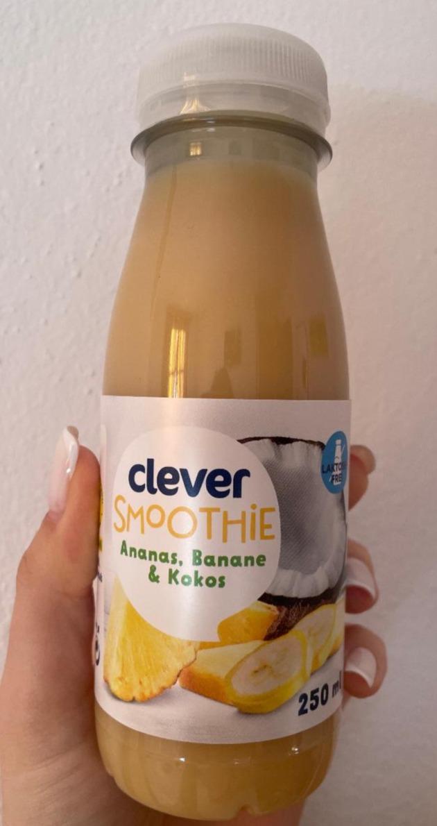 Fotografie - Smoothie Ananas, Banane & Kokos Clever