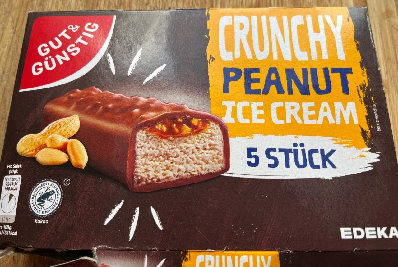 Fotografie - Crunchy Peanut Ice Cream Gut&Günstig