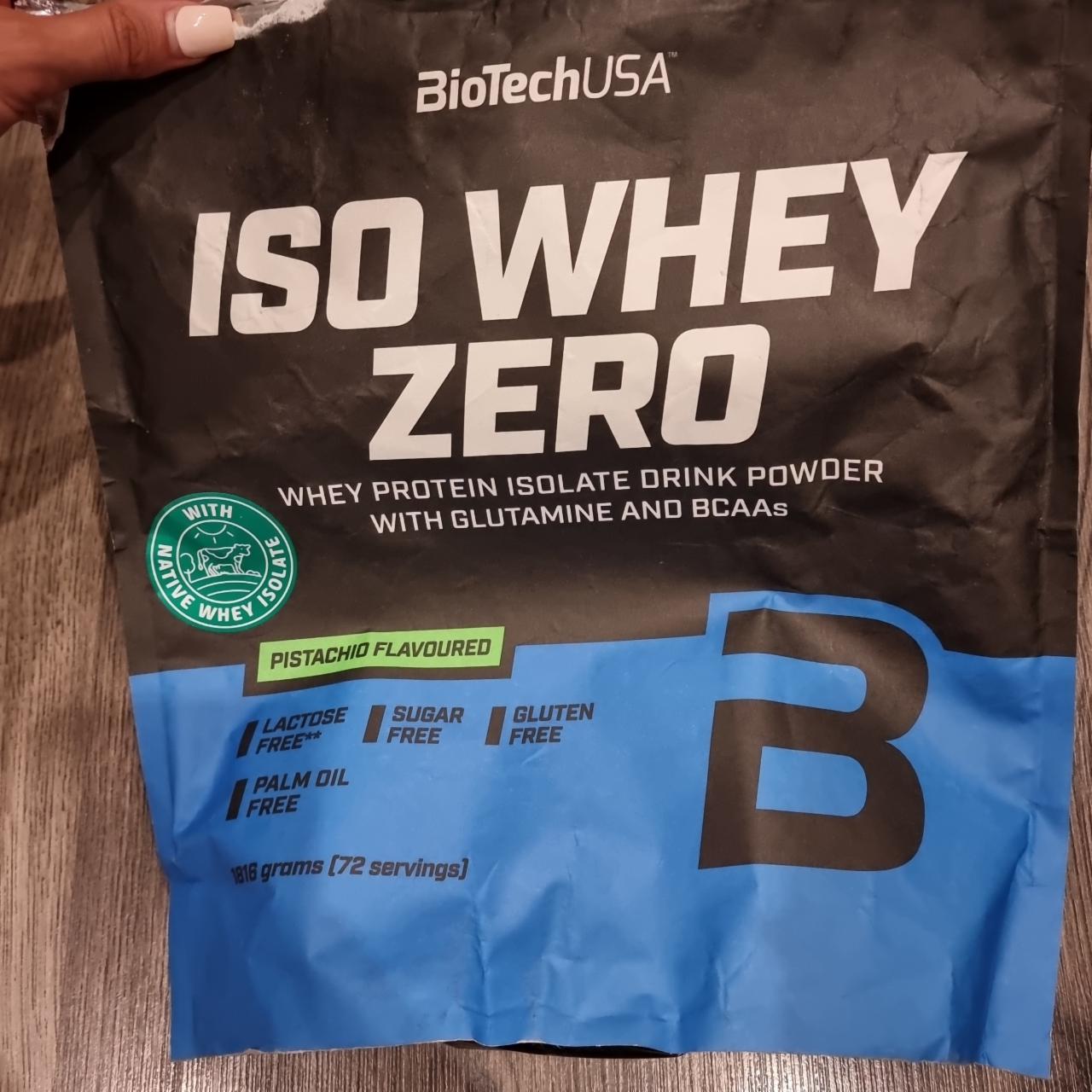 Fotografie - Iso Whey Zero Pistachio BioTechUSA