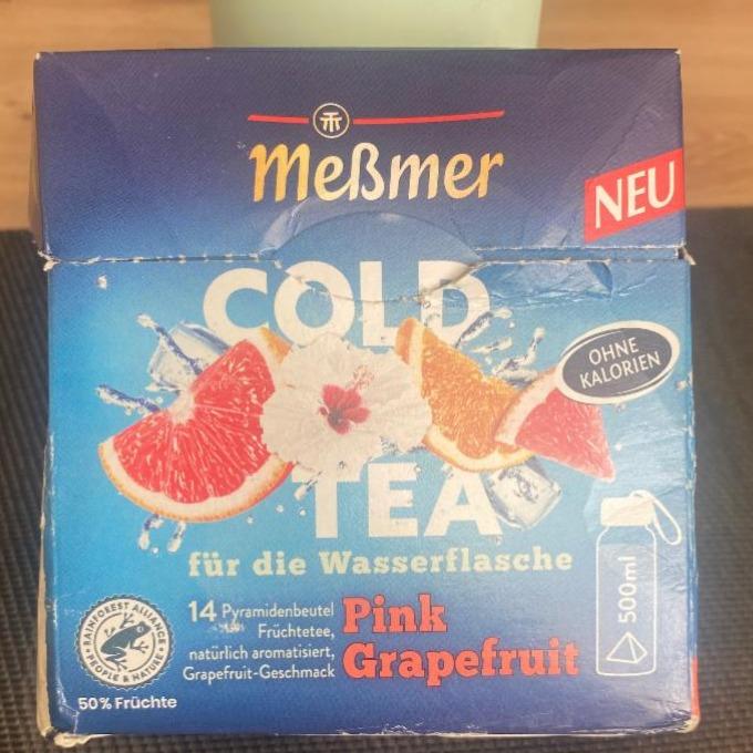 Fotografie - Cold Tea Pink Grapefruit Meßmer