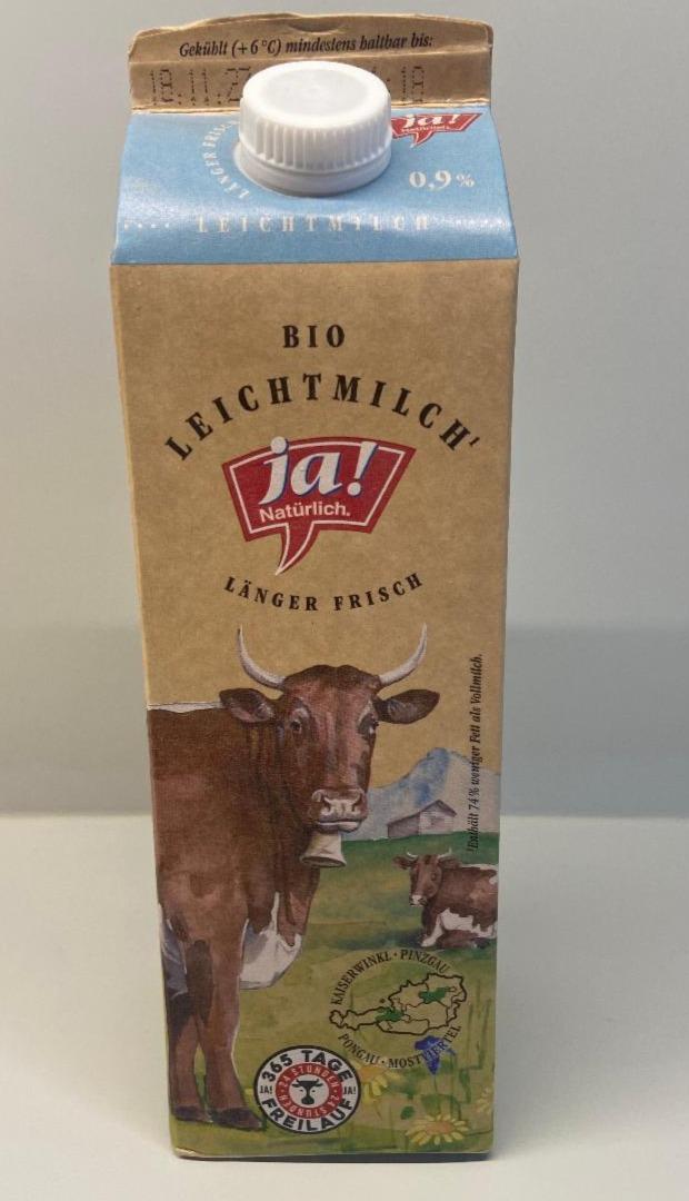 Fotografie - Bio Leichtmilch Länger Frisch ja! Natürlich.