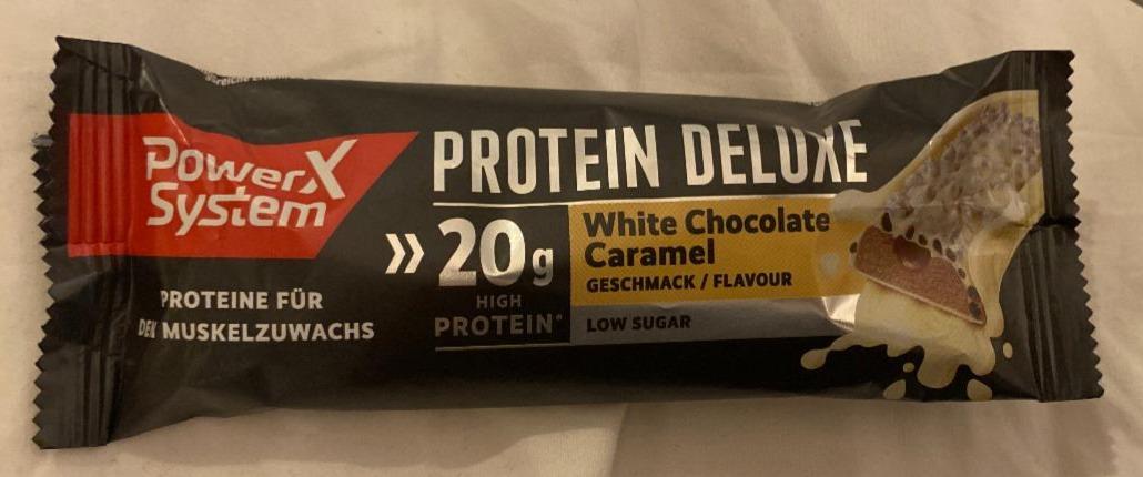 Fotografie - protein deluxe white chocolate caramel PowerX System