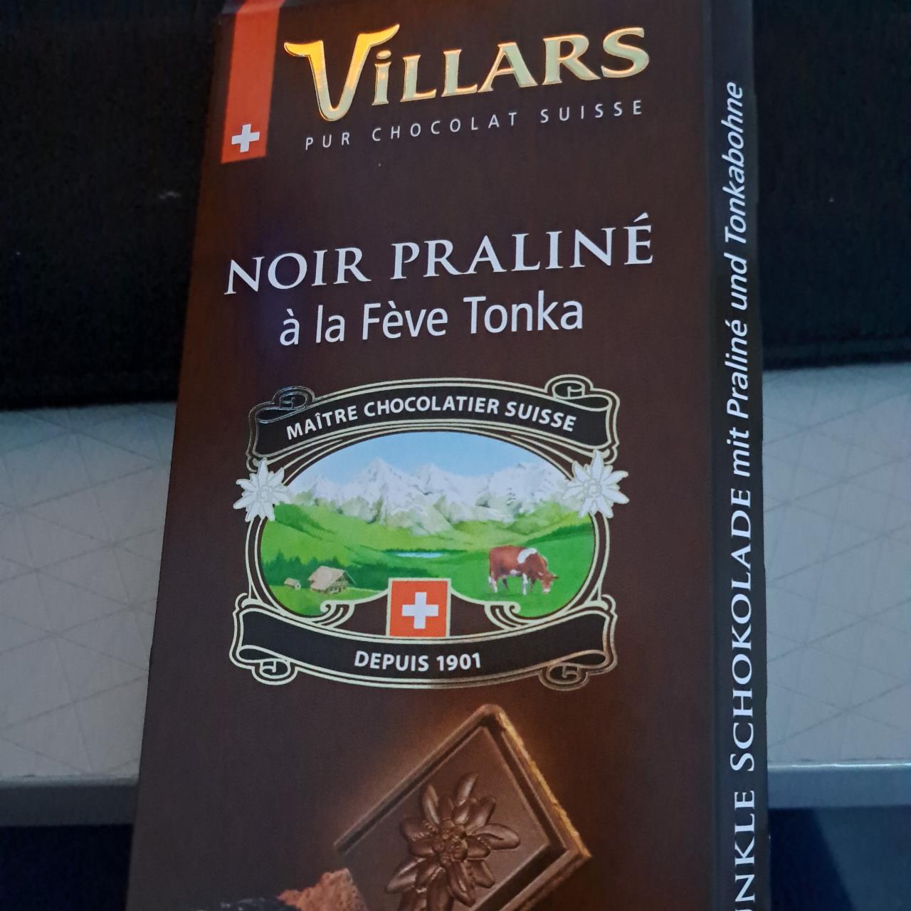 Fotografie - Noir Praliné a la Feve Tonka Villars