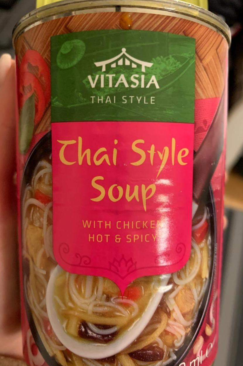 Fotografie - Thai style soup with chicken Hot & Spicy Vitasia