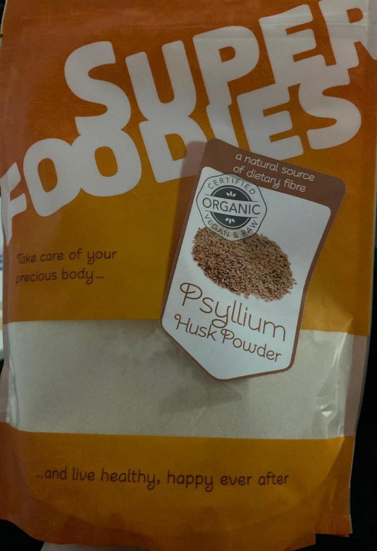 Fotografie - Organic Psyllium Husk Powder Super Foodies