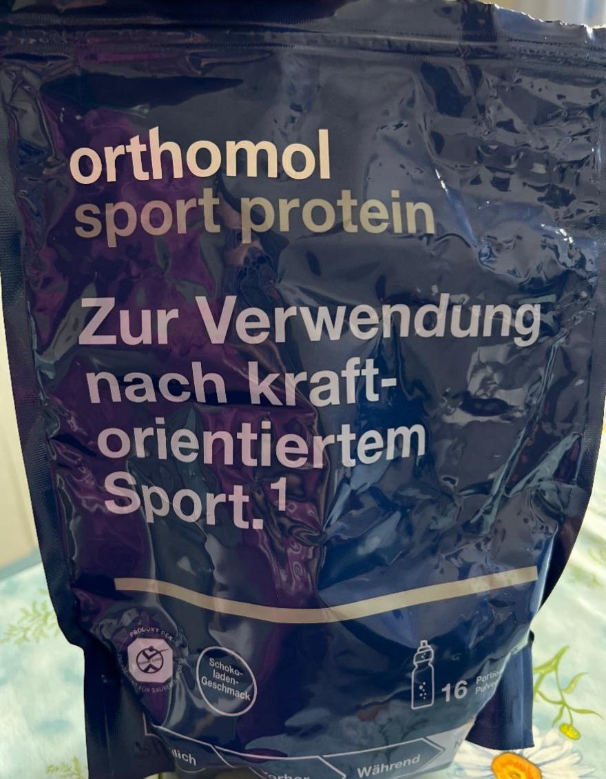 Fotografie - Sport protein Orthomol