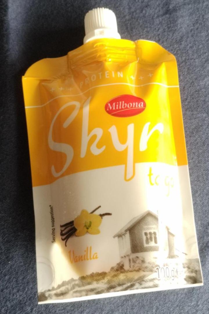 Fotografie - Skyr to go Vanilla Milbona