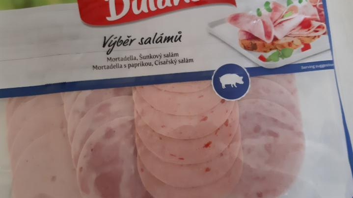 Fotografie - Mortadella s paprikou Dulano Výber salámov