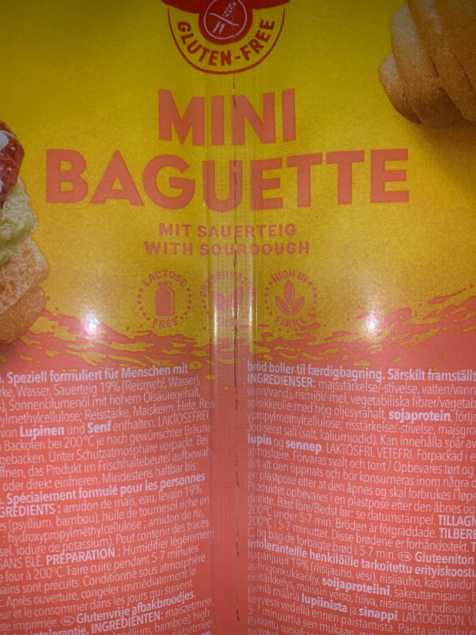 Fotografie - Mini baguette Schär