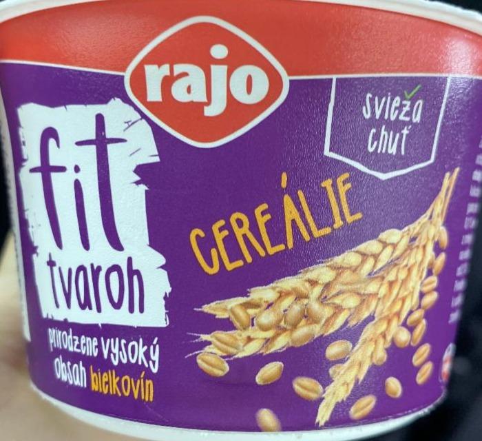 Fotografie - Fit tvaroh cereálie Rajo tuk 1,5%