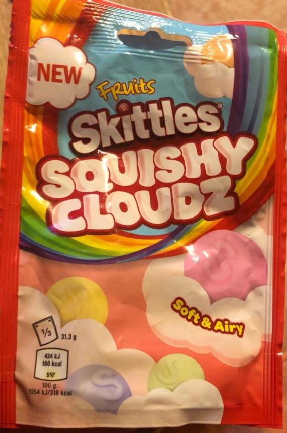 Fotografie - Squishy Cloudz Fruits Soft & Airy Skittles