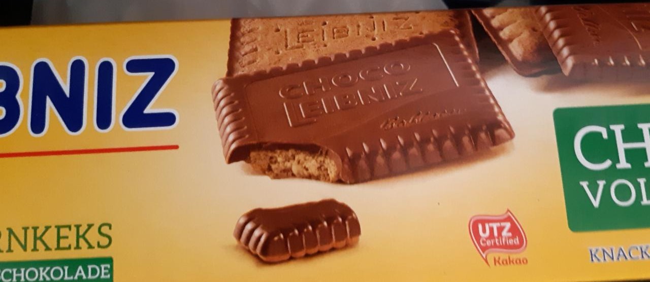 Fotografie - Vollkorn mit Milchschokolade Leibniz