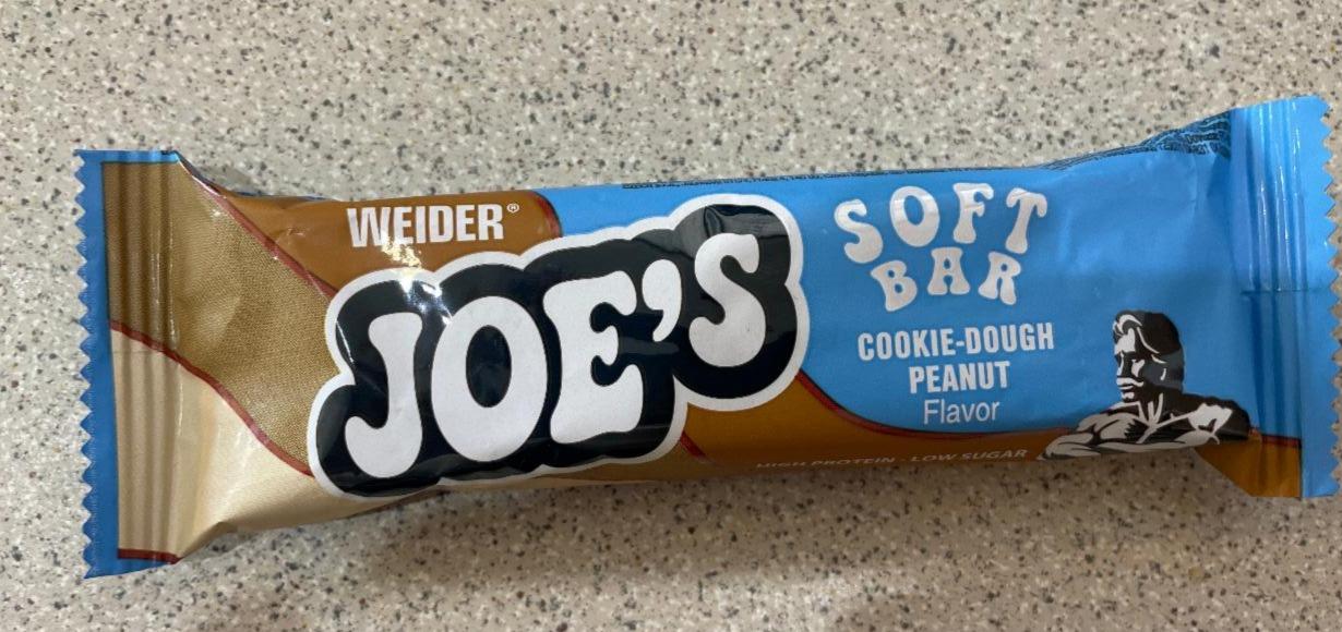 Fotografie - Joe's Soft Bar Cookie-Dough Peanut Flavor Weider