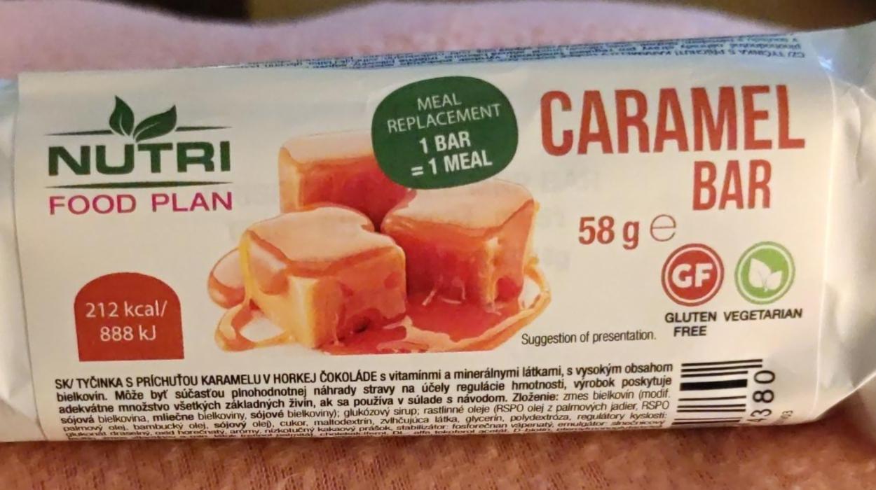 Fotografie - Caramel Bar Nutri Food Plan