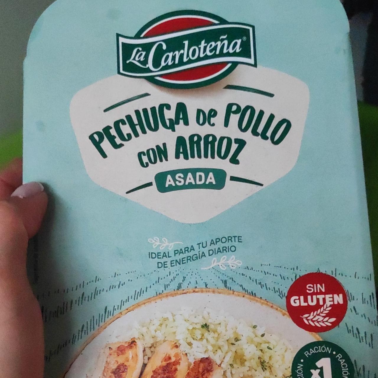 Fotografie - Pechuga de Pollo con Arroz La Carlotena