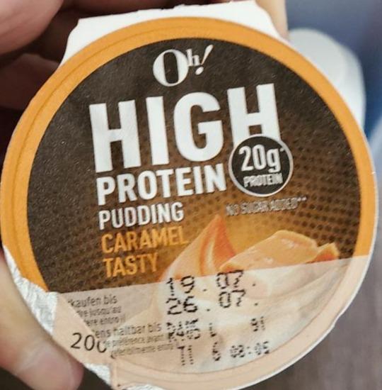 Fotografie - oh high protein pudding caramel tasty
