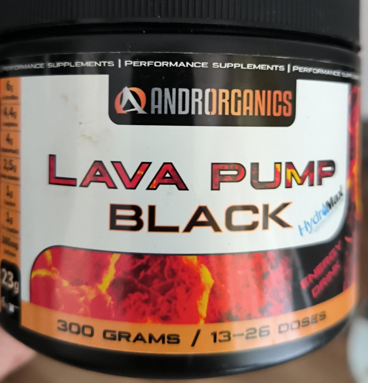 Fotografie - Lava Pump Black Androrganics