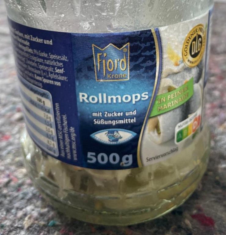 Fotografie - Rollmops Fjord Krone