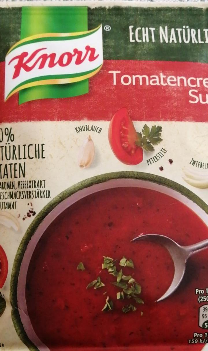 Fotografie - Tomatencreme Suppe Knorr