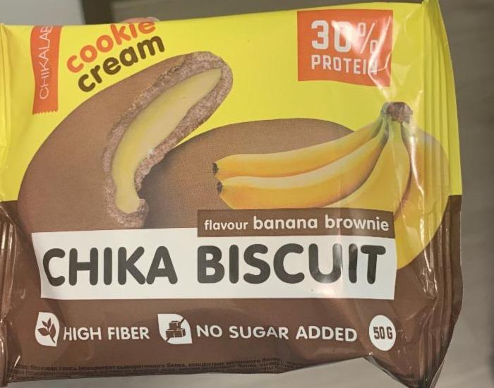 Fotografie - Chika Biscuit banana brownie Chikalab