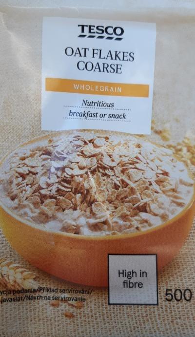 Fotografie - Oat flakes coarse wholegrain Tesco