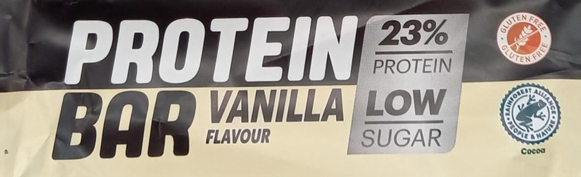 Fotografie - Protein bar vanilla flavour Lidl