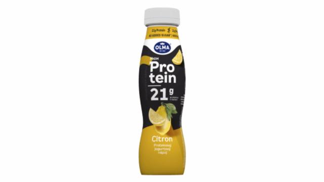 Fotografie - High Protein jogurtový nápoj Citron Olma