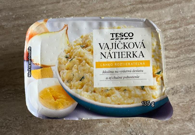 Fotografie - Vajíčková nátierka Tesco