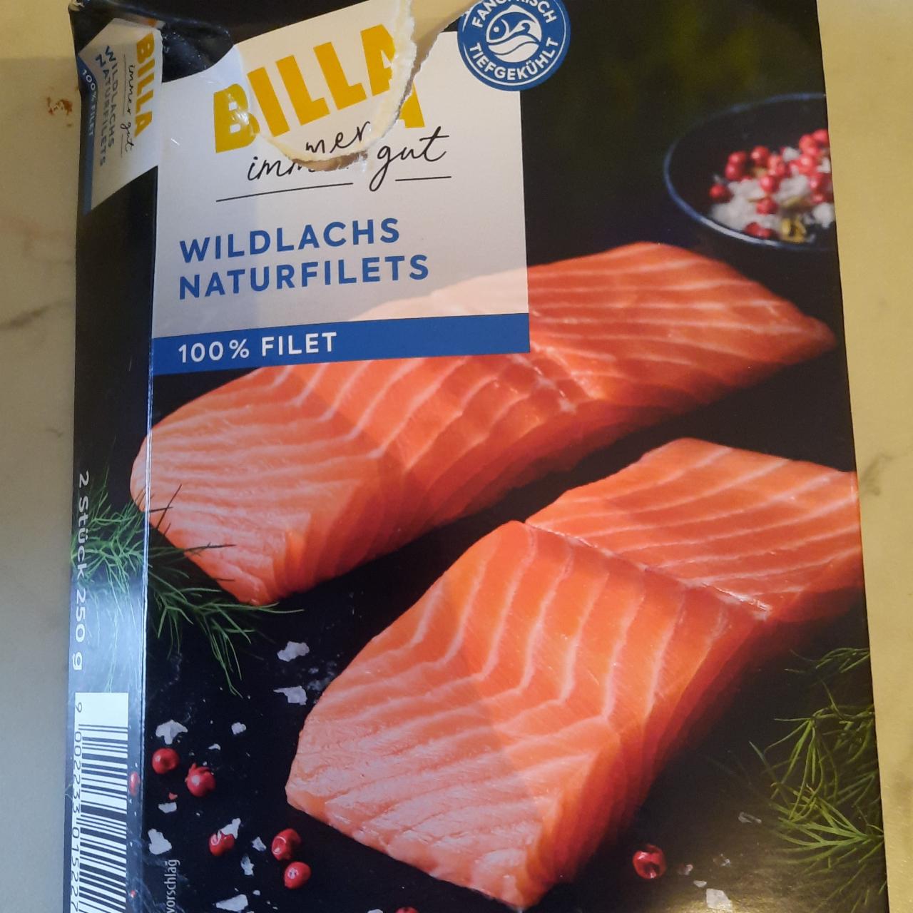 Fotografie - Wildlachs Naturfilets Billa