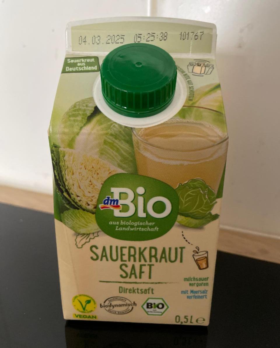 Fotografie - sauerkraut saft dmBio